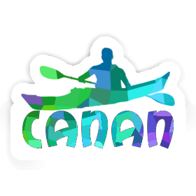 Kayaker Sticker Canan Image