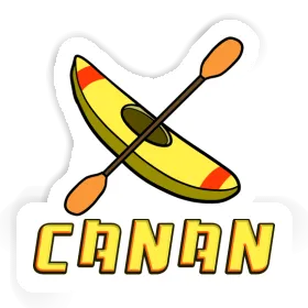 Canoe Sticker Canan Image