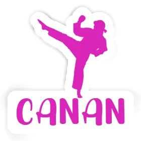 Karateka Sticker Canan Image