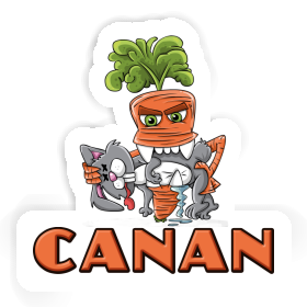 Sticker Canan Monster Carrot Image