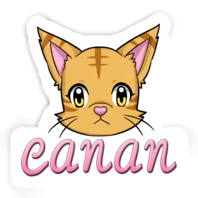 Sticker Canan Kitten Image