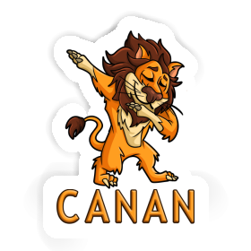 Sticker Canan Lion Image