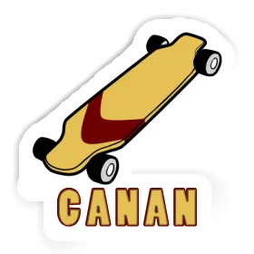 Canan Sticker Longboard Image