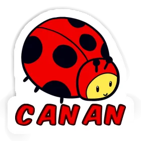 Sticker Ladybug Canan Image