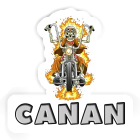 Sticker Canan Motorbike Rider Image