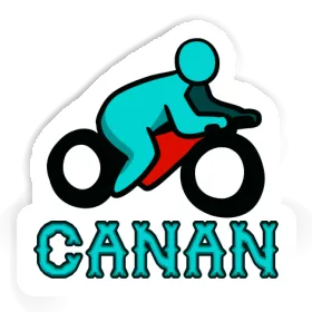 Sticker Canan Motorbike Driver Image