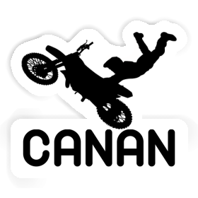 Motocross Jumper Sticker Canan Image