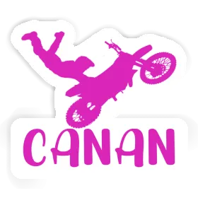 Motocross Jumper Sticker Canan Image