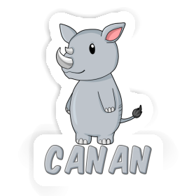 Rhino Sticker Canan Image