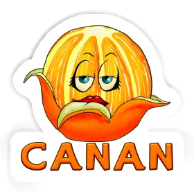 Canan Sticker Orange Image