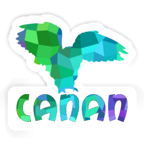 Canan Sticker Owl Image