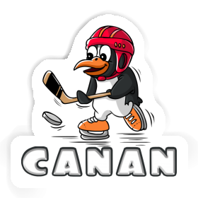 Sticker Canan Ice Hockey Penguin Image