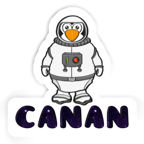 Astronaut Sticker Canan Image