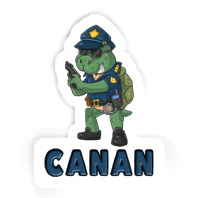 Officer Sticker Canan Image