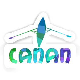 Canan Sticker Rowboat Image