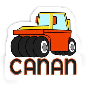 Wheel Roller Sticker Canan Image