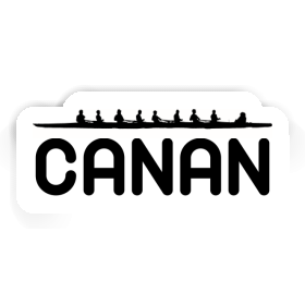 Sticker Canan Rowboat Image