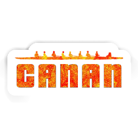 Rowboat Sticker Canan Image