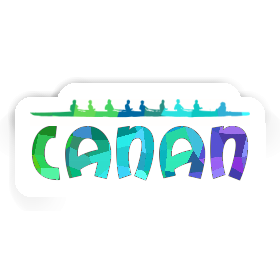 Sticker Canan Rowboat Image