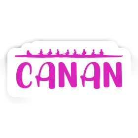 Sticker Rowboat Canan Image