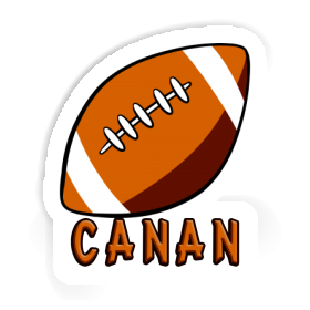 Sticker Rugby Canan Image