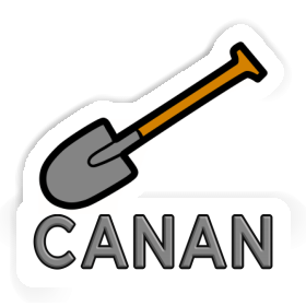 Sticker Shovel Canan Image