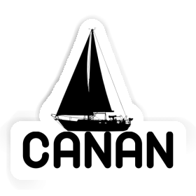 Sticker Sailboat Canan Image