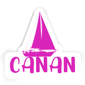 Sticker Sailboat Canan Image