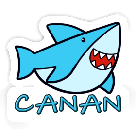 Canan Sticker Shark Image