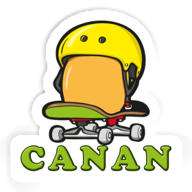 Canan Sticker Skateboard Egg Image