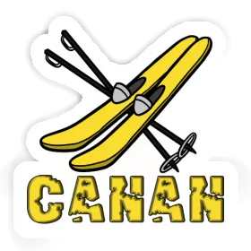 Canan Sticker Ski Image