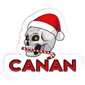 Skull Sticker Canan Image