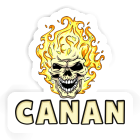 Sticker Canan Skull Image