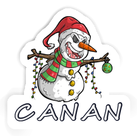 Sticker Canan Bad Snowman Image