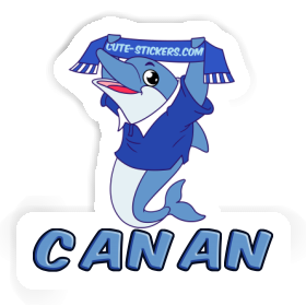 Canan Sticker Dolphin Image