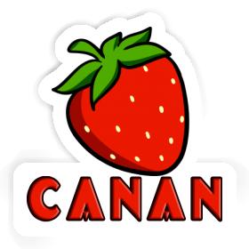 Sticker Canan Strawberry Image