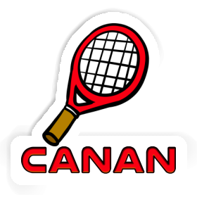 Sticker Racket Canan Image