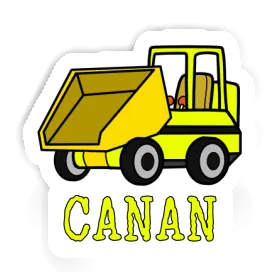 Canan Sticker Front Tipper Image