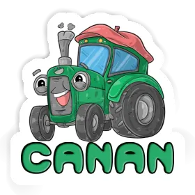 Sticker Tractor Canan Image