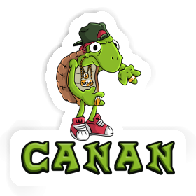 Sticker Hip Hop Turtle Canan Image