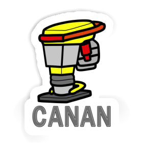 Vibratory Rammer Sticker Canan Image