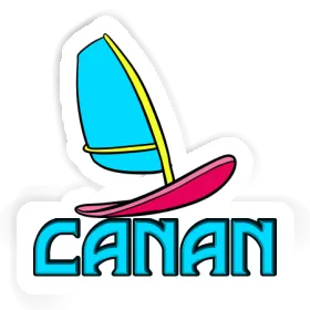 Sticker Windsurf Board Canan Image