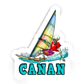 Surfer Sticker Canan Image