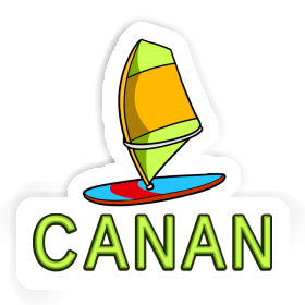 Sticker Windsurf Board Canan Image