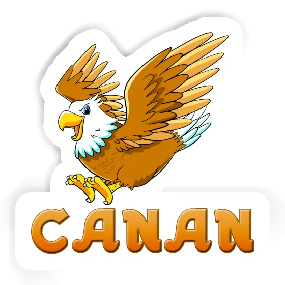 Eagle Sticker Canan Notebook Image