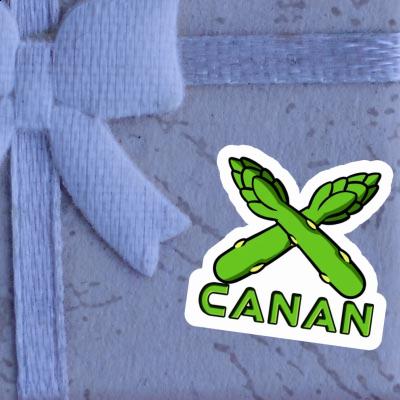 Asparagus Sticker Canan Gift package Image