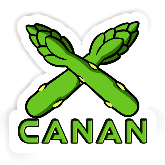 Asparagus Sticker Canan Notebook Image