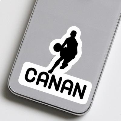 Sticker Basketball Player Canan Laptop Image