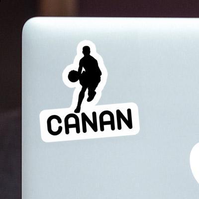 Autocollant Canan Joueur de basket-ball Laptop Image