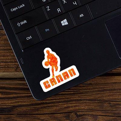 Canan Sticker Basketball Player Image